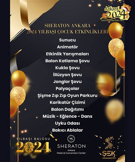 Sheraton Ankara Yılbaşı 2024 Ankara Yılbaşı Ankara Yılbaşı