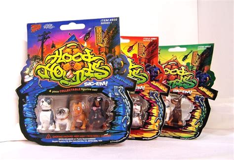 Hood Hounds Series 1 2 3 Get All 12 Dog Figure Homies Wcollectable