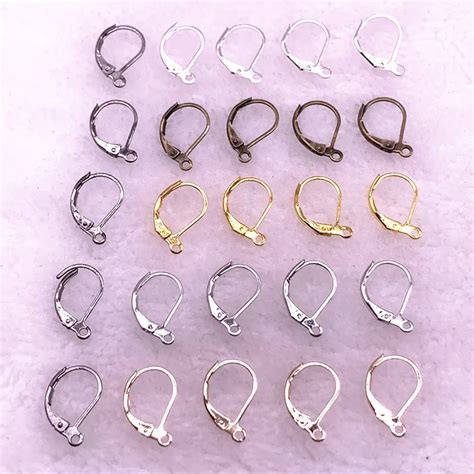 Nouveau Pi Ces Lot Mm Levier Fran Ais Boucles D Oreilles