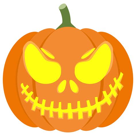 Smiling Skeleton Pumpkin Stencil Free Printable Papercraft Templates