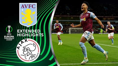 Aston Villa Vs Ajax 14 Mar 2024 🔥 Video Highlights Footyroom