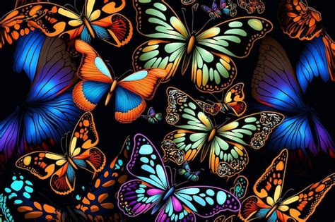 Premium Ai Image Butterflies Wallpapers That Are Free For Your Iphone