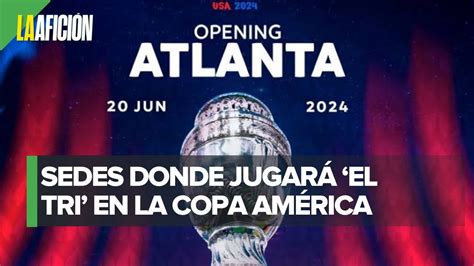 Confirmado Estas Son Las Sedes Y Estadios De La Copa Am Rica