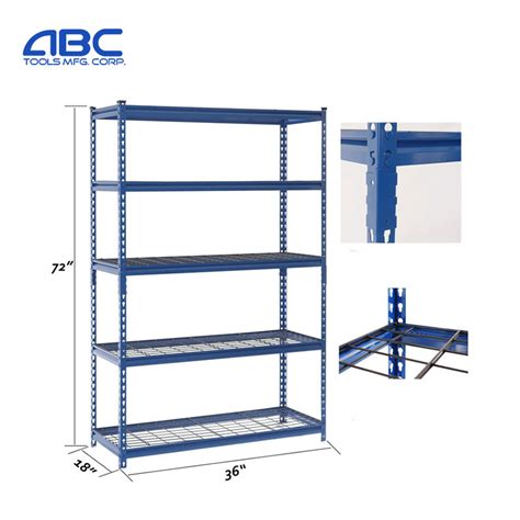 China Boltless Metal Storage Rack ABC Tools Manufacturers And