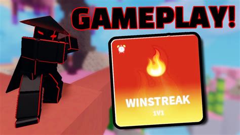 Roblox Bedwars 1V1 WINSTREAK Gameplay Roblox Bedwars YouTube