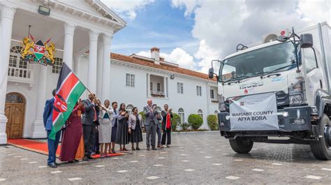 Ntv Kenya First Lady Rachel Ruto Flags Off Medical Equipment Mobile