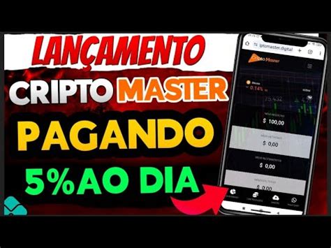 Lan Amento Cripto Master Pagando Ao Dia Saiba Como Ganhar