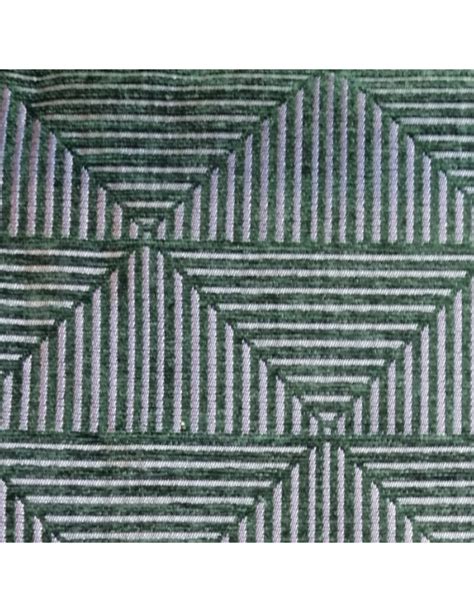 Jacquard Velours Ameublement G Om Trique Losange Vert Th Venon