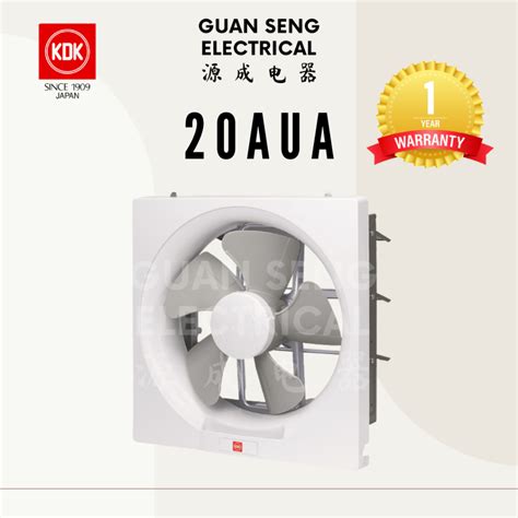 SG Seller KDK 20 25 30 AUA Exhaust Fan Wall Mount Ventilating Fan