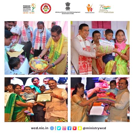 Ministry Of Wcd On Twitter Swasthabalakspardha Organized In Assam As