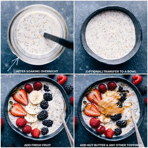 Overnight Oats With Chia Seeds Chelsea S Messy Apron