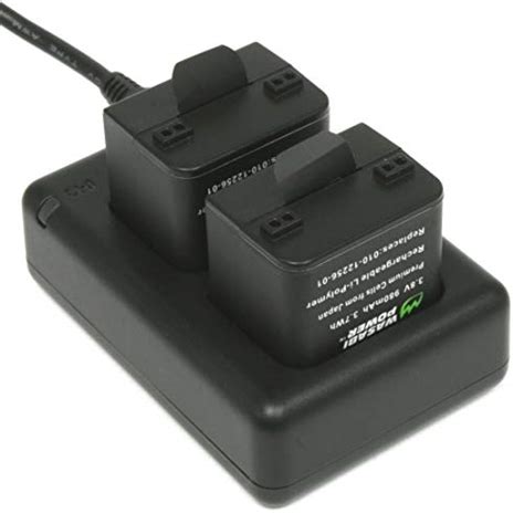 Wasabi Power Battery Pack And Dual Charger For Garmin