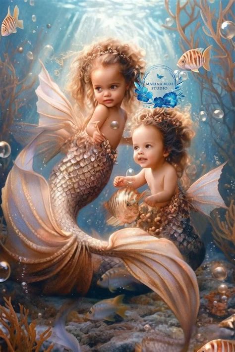 Pin By Nicole Gunther On Cute And Whimsical Mermaid Art