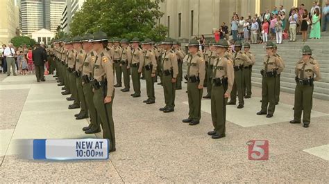 45 Cadets Graduate With The Tennessee Highway Patrol - YouTube