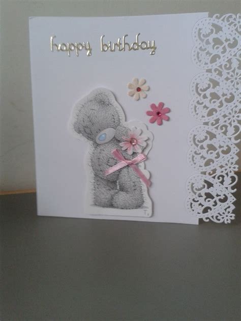 Tatty Ted Inspired Card For A Friend Cards Handmade Cards Handmade