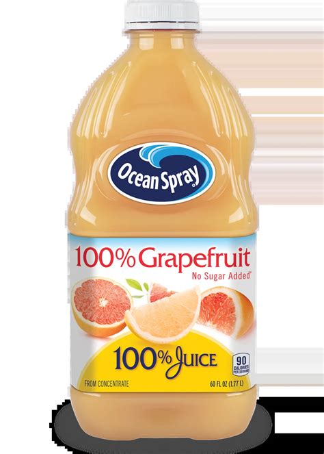 ocean spray  grapefruit juice pure ocean spray products