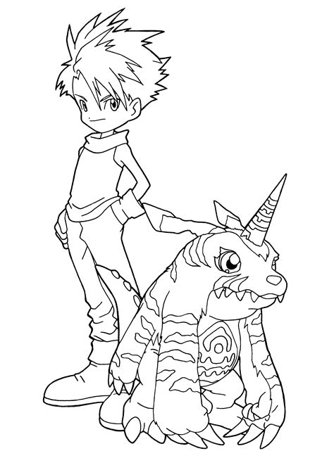 Digimon Coloring Pages At Free Printable Colorings Images And Photos