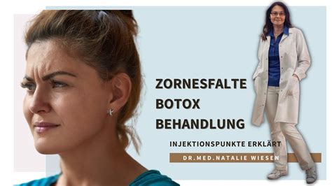 Zornesfalte Botox Behandlung 2020 Welche Injektionspunkte Einfach