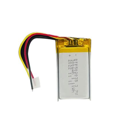 Rechargeable Lithium Polymer Battery Dtp V Mah Lipo