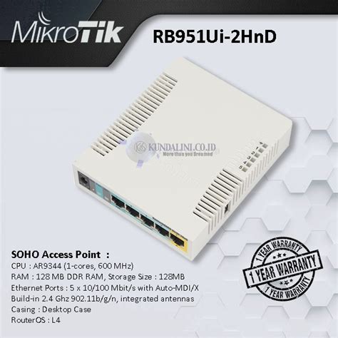 Jual Mikrotik Routerboard Rb Ui Hnd Mhz Cpu Mb Ram Ghz