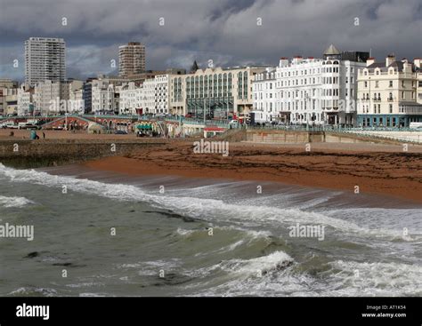 Brighton beach and seafront, England Stock Photo - Alamy