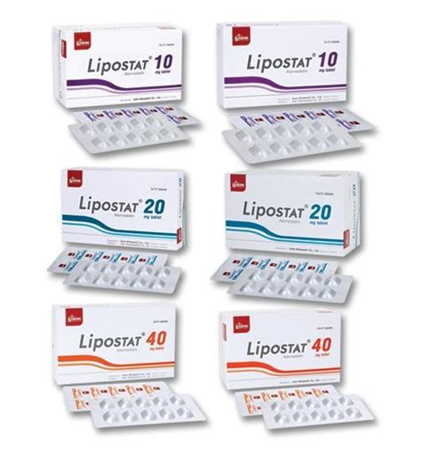 Lipostat 10mg ม่วง 30s As Calcium อะโทรวาสแตติน กล่อง รหัส 161010