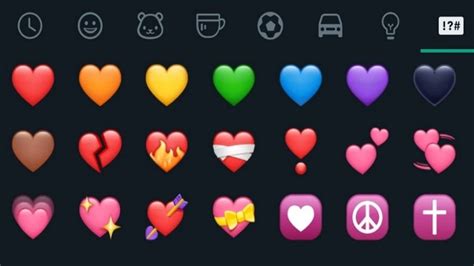 Qué significan todos los emojis de corazones en WhatsApp Gluc mx