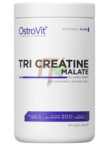 OstroVit TRI CREATINE MALATE 500 гр 200 порций Купить малат