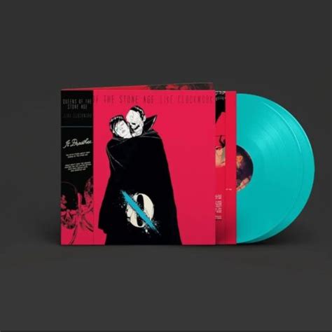 New Queens Of The Stone Age Like Clockwork Opaque Aqua Blue Vinyl Lp