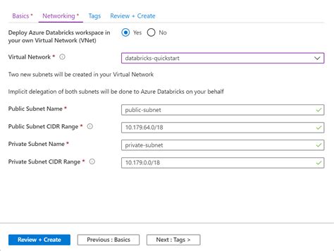 Deploy Azure Databricks In Your Azure Virtual Network Vnet Injection