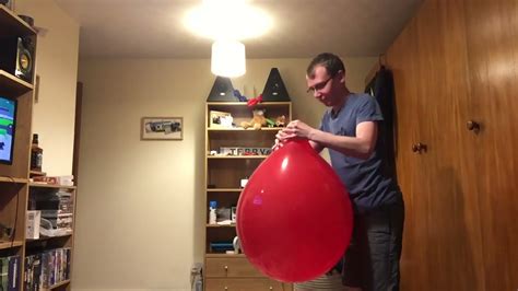 Tufted 24 Inch Red Balloon Blow To Pop Btp B2p Tt24 Youtube