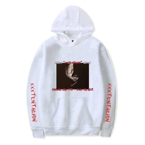 2018 Hoodies Menwomen Xxxtentacion Sweatshirts Female Hip Hop Hoodies Rip Revenge Xxxtentacion