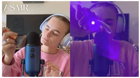 Asmr Trigger Assortment With New Blue Yeti Mic Whispering Visual