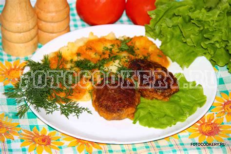 Котлеты с подливкой | FOTOCOOKERY.ru