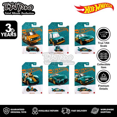 Hot Wheels Th Anniversary Pearl And Chrome Mix Custom Dodge Van Toon D