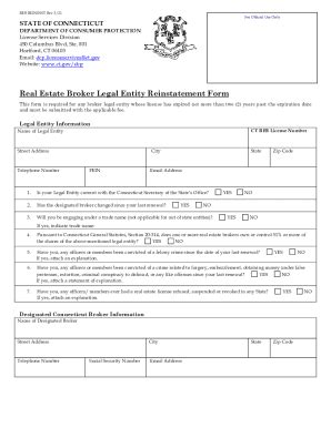 Fillable Online Fillable Online Name Change Form CT Gov Fax Email