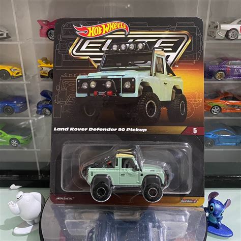 Jual Hot Wheels Collector Elite64 Land Rover Defender 90 Pickup Shopee Indonesia