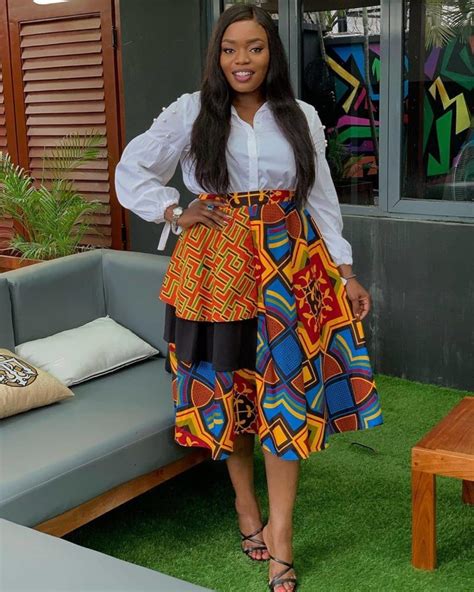 Latest Ankara Skirt Styles You Should Check Out Thrivenaija