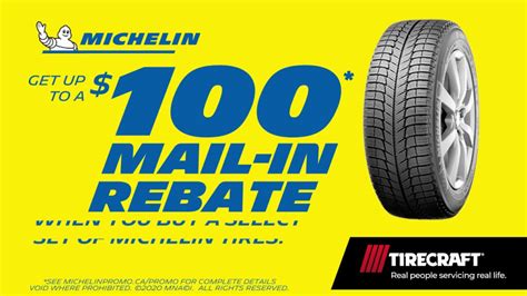 Michelin Tires Rebate Center 2025 - Tirerebate.net