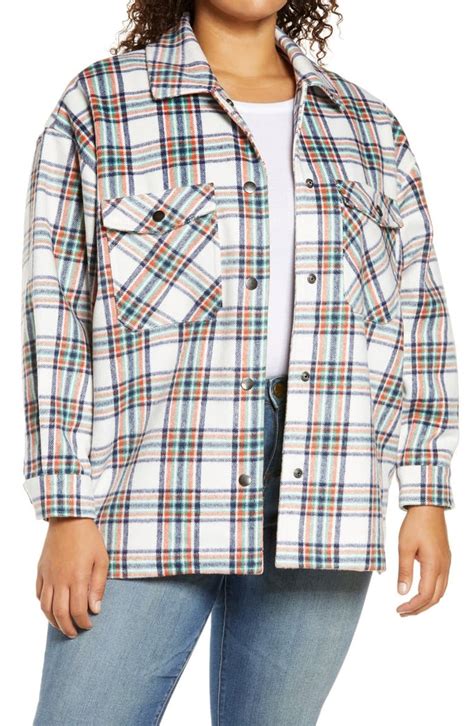 Plaid Fleece Shirt Jacket Shop The Best Shackets For Women In 2021