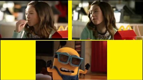 Mcdonald S Despicable Me 2 Commercials Side By Side Comparison Usa Vs Uk Youtube