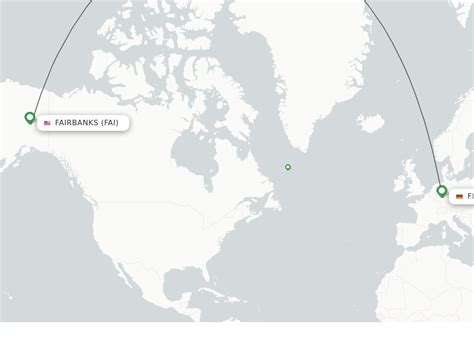 Direct Non Stop Flights From Fairbanks To Frankfurt Schedules