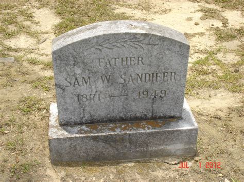 Samuel Wyatt Sandifer 1871 1949 Mémorial Find a Grave