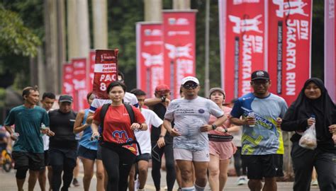 Ramaikan Hut Jakarta Btn Gelar Jakarta International Marathon