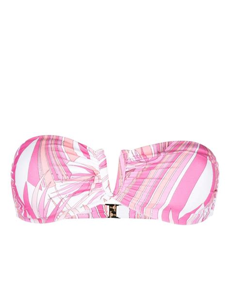 Melissa Odabash Alba Floral Print Bikini Top Farfetch