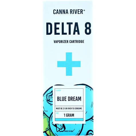 Canna River Delta Vape Cartridge Blue Dream Ml Dr Ganja