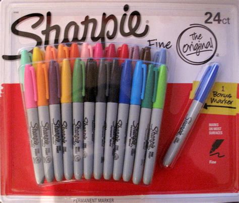 Sharpie 24 Pack Permanent Markers Multi Pack Edition | eBay