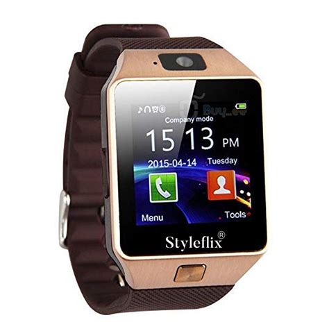 Styleflix Smartwatch Bluetooth With Camera Sim Card Supported Health