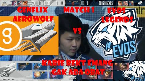 EVOS LEGENDS VS GENFLIX AEROWOLF MATCH 1 MPL ID S5 WEEK 3 DAY 2