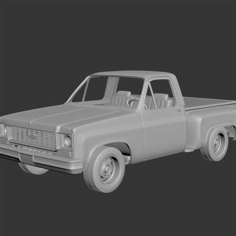 3d File Chevrolet C10 1974・design To Download And 3d Print・cults